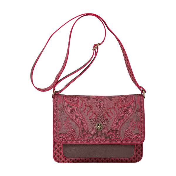 Pip Studio Cross body Flap Kyoto Festival Dark Pink  Stück