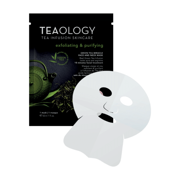 Teaology Green Tea Miracle Face and Neck Mask 30 ml