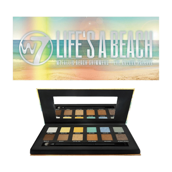 W7 Life's a Beach Eye Color Palette 9