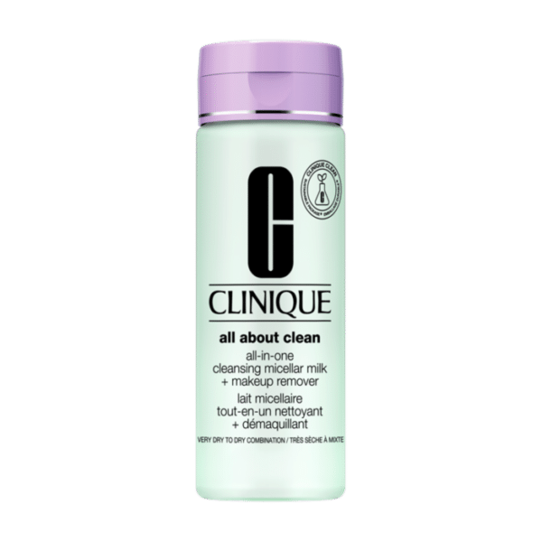 Clinique All About Clean All-in-One Cleansing Micellar Milk + Makeup Remover ST 1 & 2 200 ml