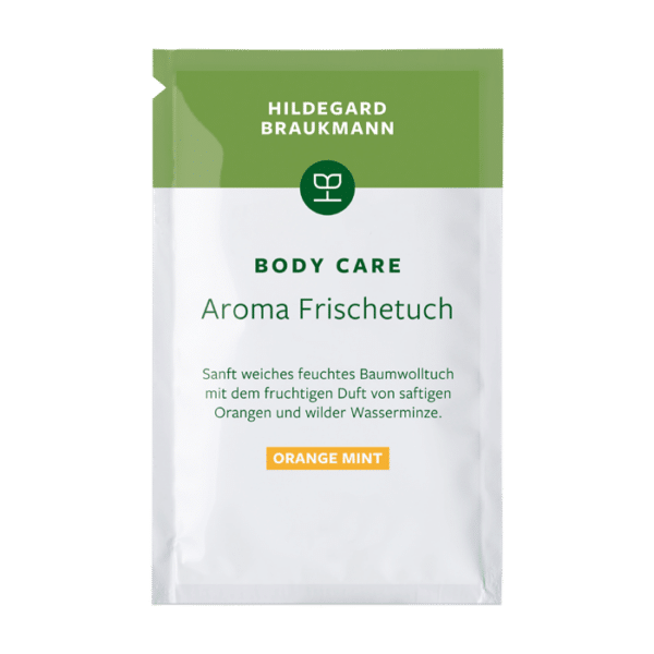 Hildegard Braukmann Body Care Aroma Frischetücher Orange Mint 10 Stück